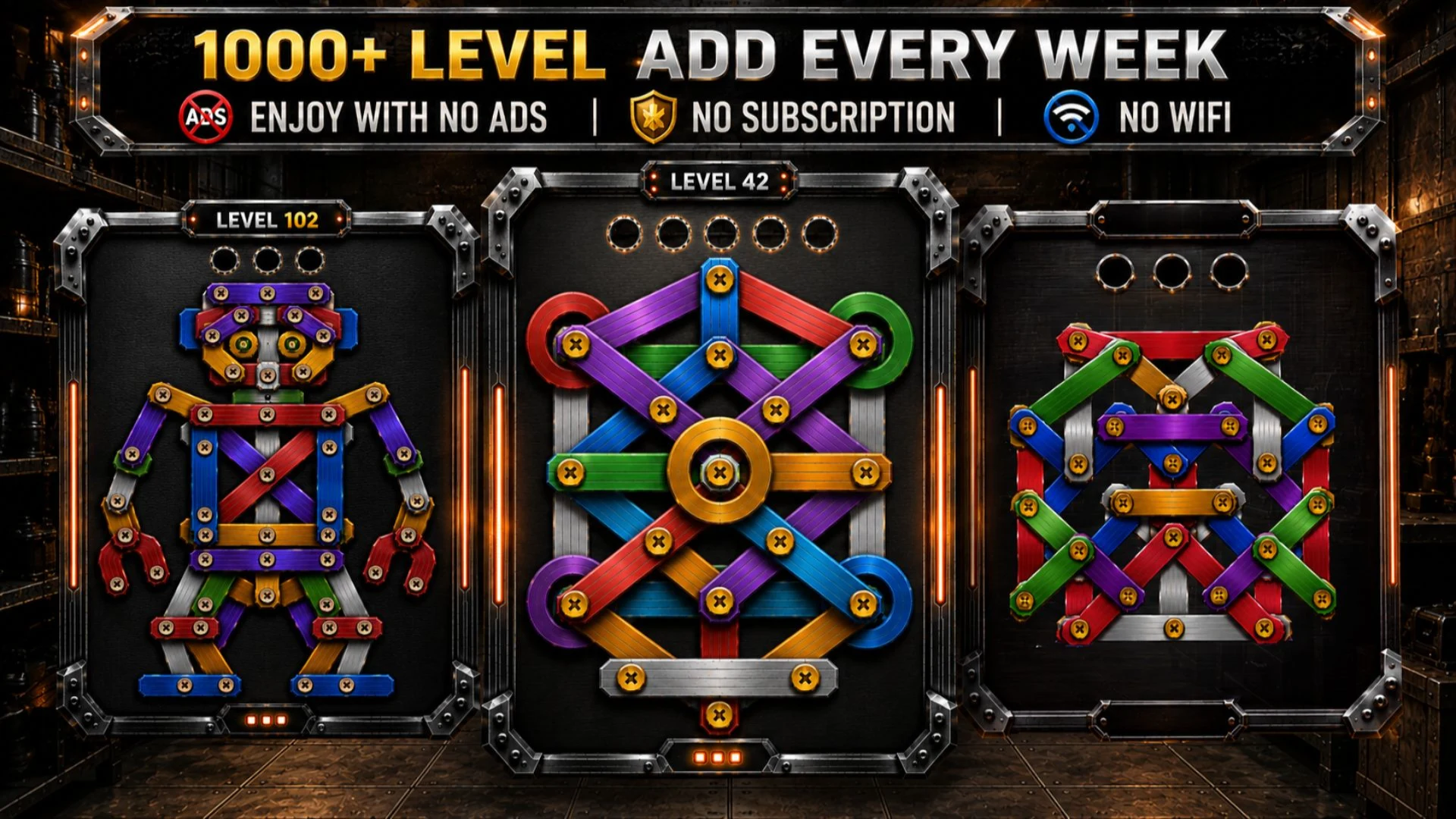 Screw Puzzle: Metal Nut & Bolt screenshot