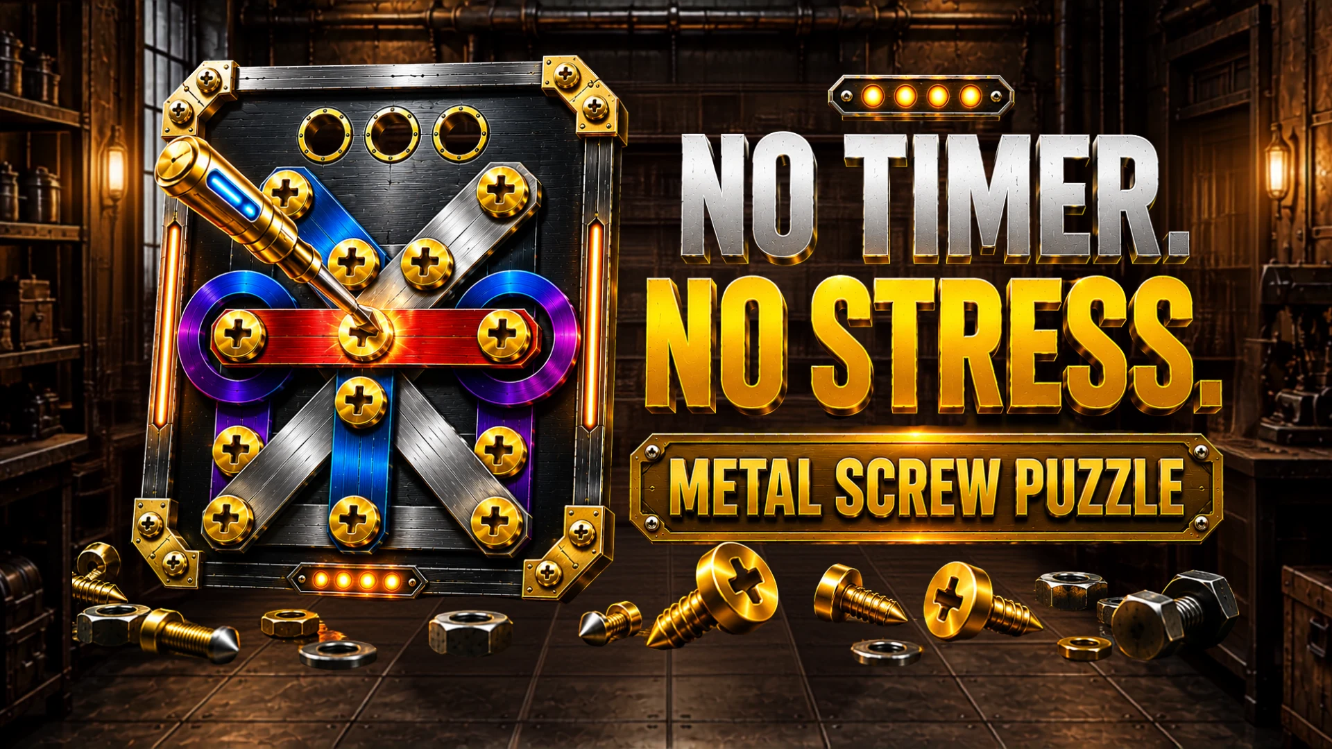 Screw Puzzle: Metal Nut & Bolt screenshot